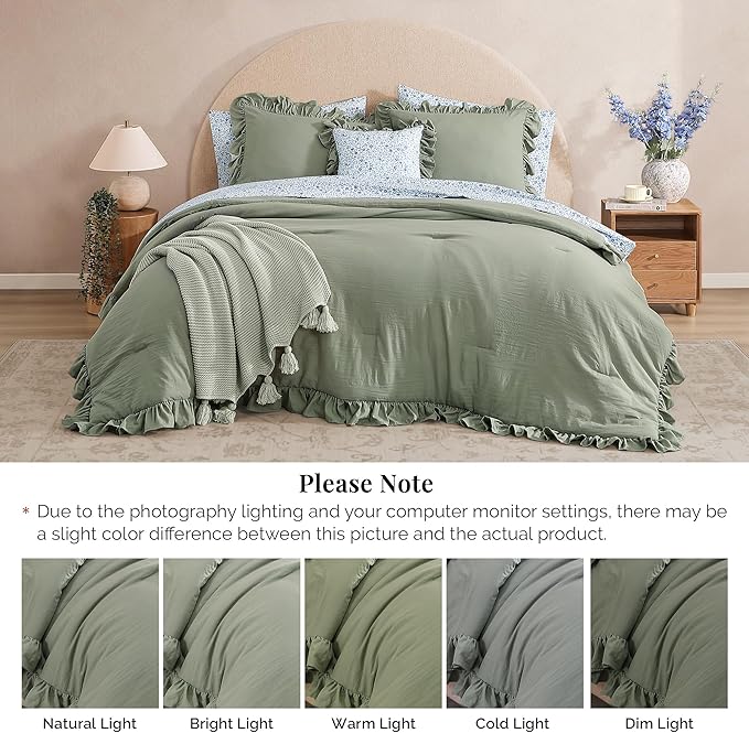 Comforter Set - King - 7 Piece
