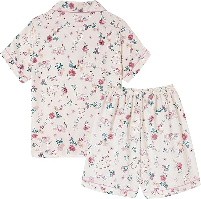 Shorts Pajama Set - Short Sleeve - 2 Piece