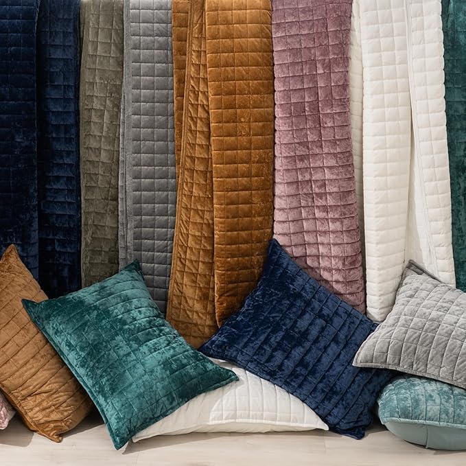 Velvet Quilt Set - Twin XL