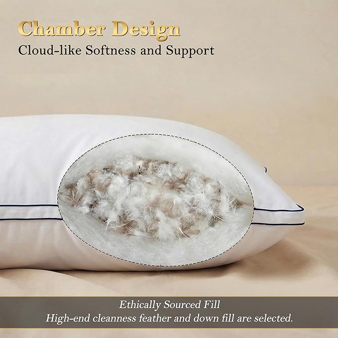 Bed Pillow - Standard - 2 Piece