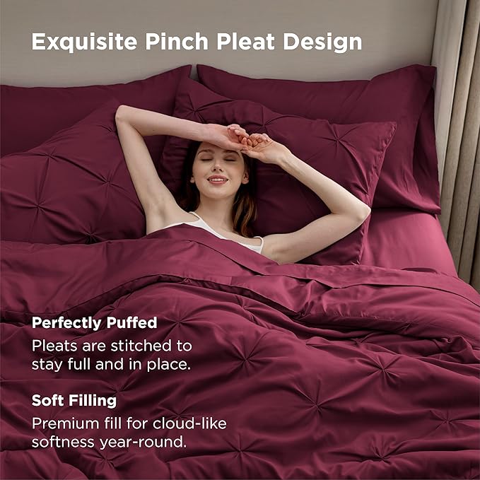 Comforter Set - California King - 7 Piece