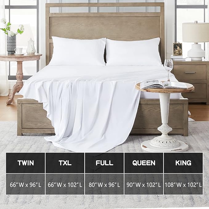 Microfiber Flat Sheet - Twin XL