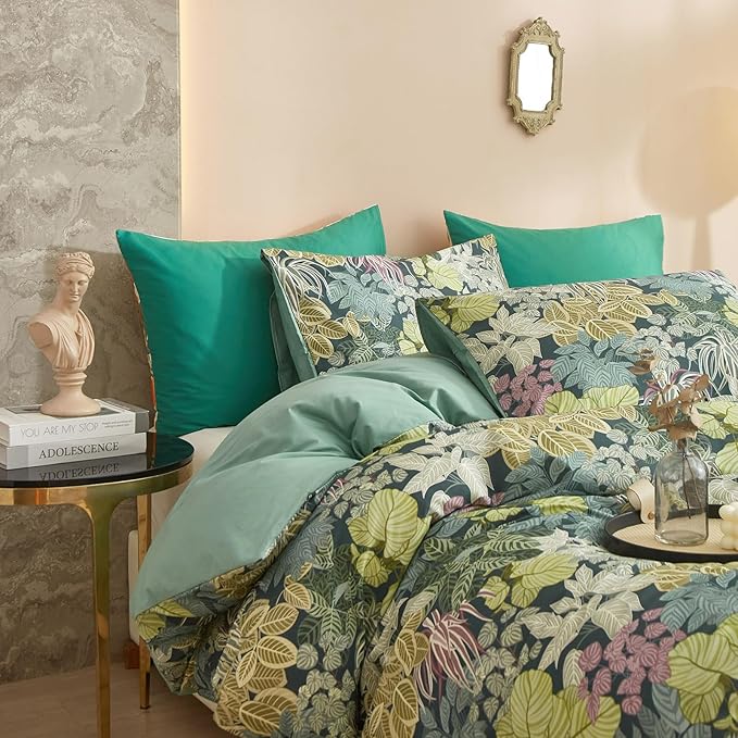 100% Cotton Duvet Cover Set - Queen - 3 Piece