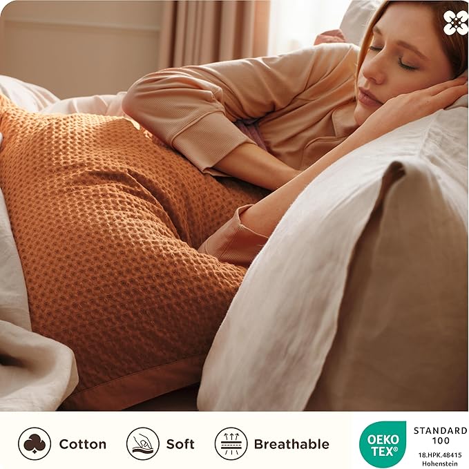 100% Cotton Duvet Cover Set - King - 3 Piece