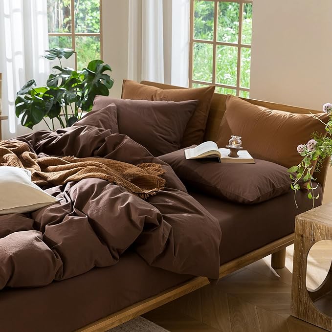 Linen Duvet Cover Set - Queen
