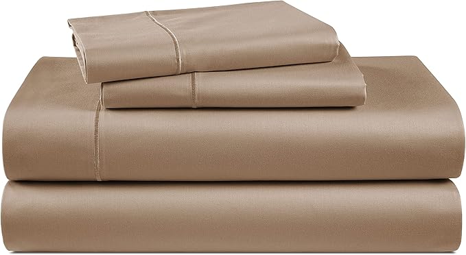 Linen Cooling Bed Sheet Set - King - 15 in Deep Pocket - 4 Piece