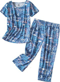 Women's Capri Pajama Set - 2 Piece