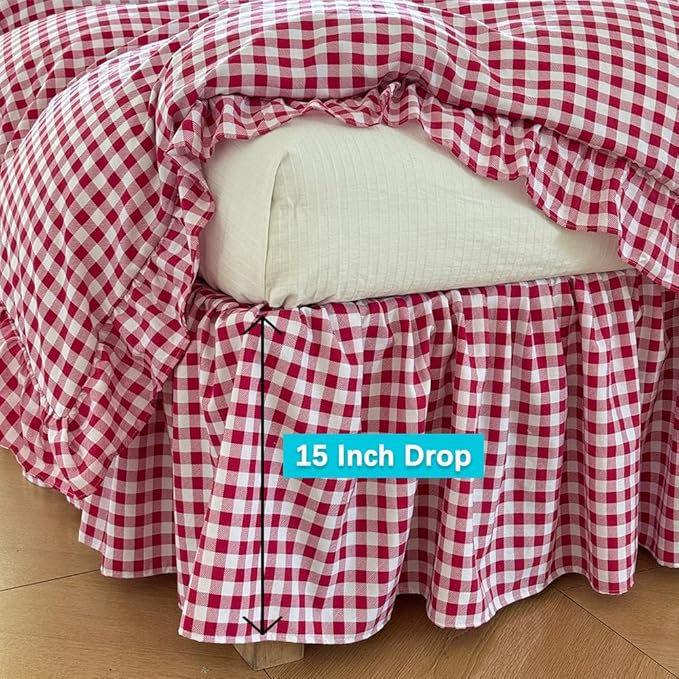 Bed Skirt - Full - 15 in Drop