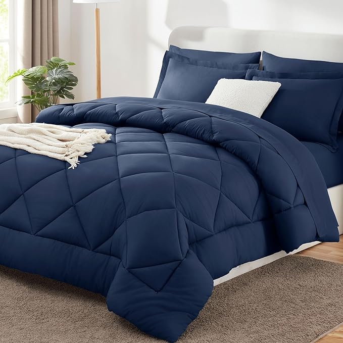 Down Alternative Comforter Set - Queen - 7 Piece
