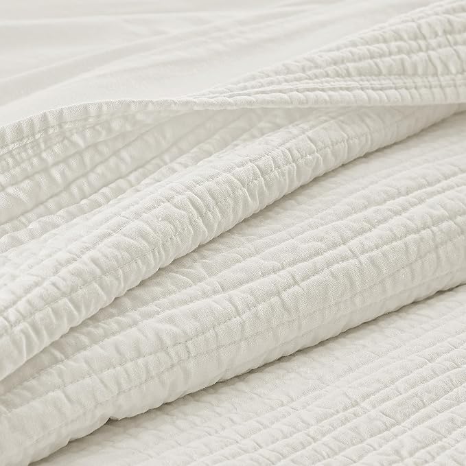 100% Cotton Hypoallergenic Quilt Set - Queen