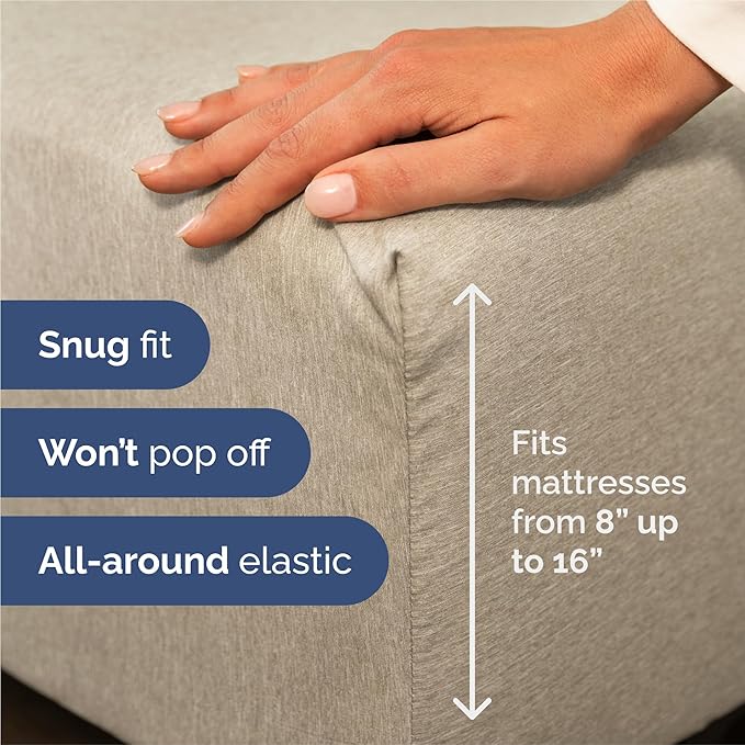Cooling Bed Sheet Set - Split King - 5 Piece