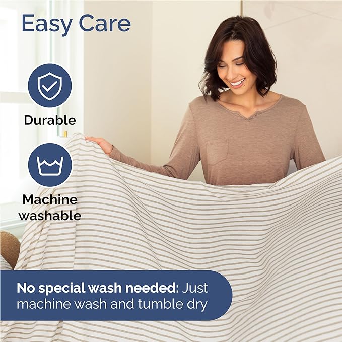 Cooling Bed Sheet Set - Twin XL - 16 in Deep Pocket - 4 Piece