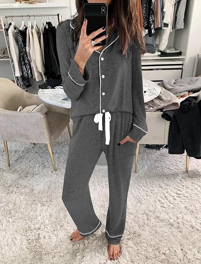 Pants Pajama Set - Long Sleeve - 2 Piece