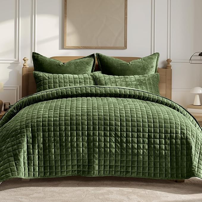 Velvet Quilt Set - King