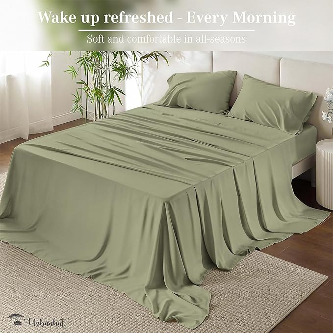 Bed Sheet Set - Queen - 16 in Deep Pocket - 4 Piece