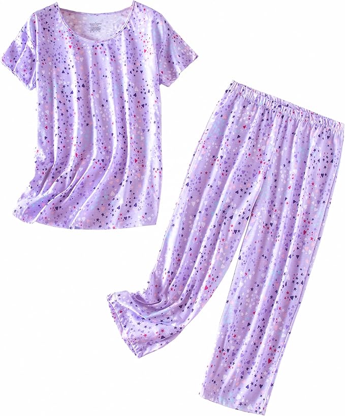 Women's Capri Pajama Set - 2 Piece
