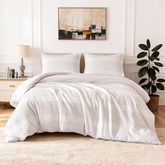Microfiber Duvet Cover Set - Full - 3 Piece