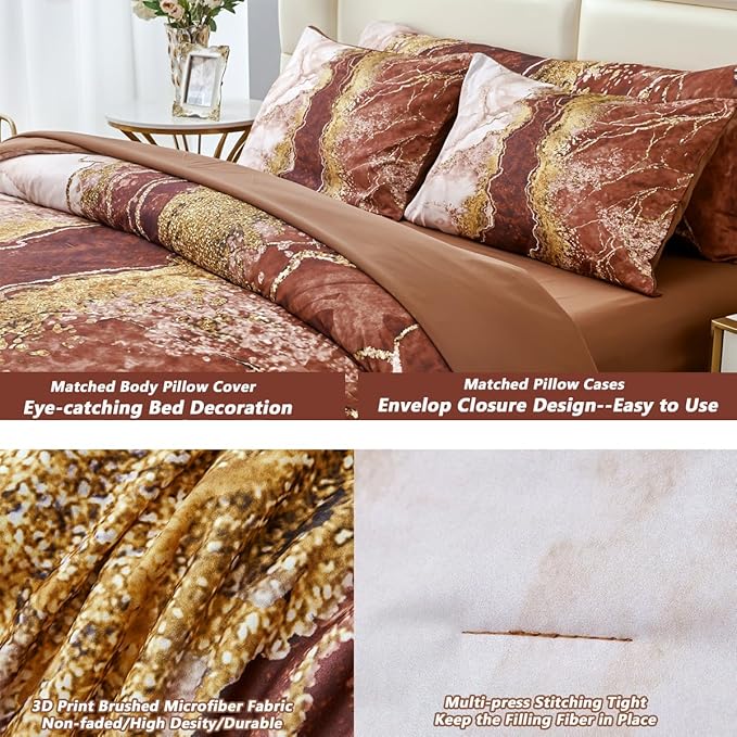 Comforter Set - Full - 6 Piece