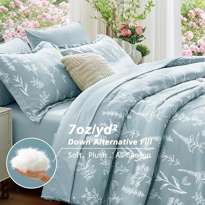 Comforter Set - Queen - 7 Piece
