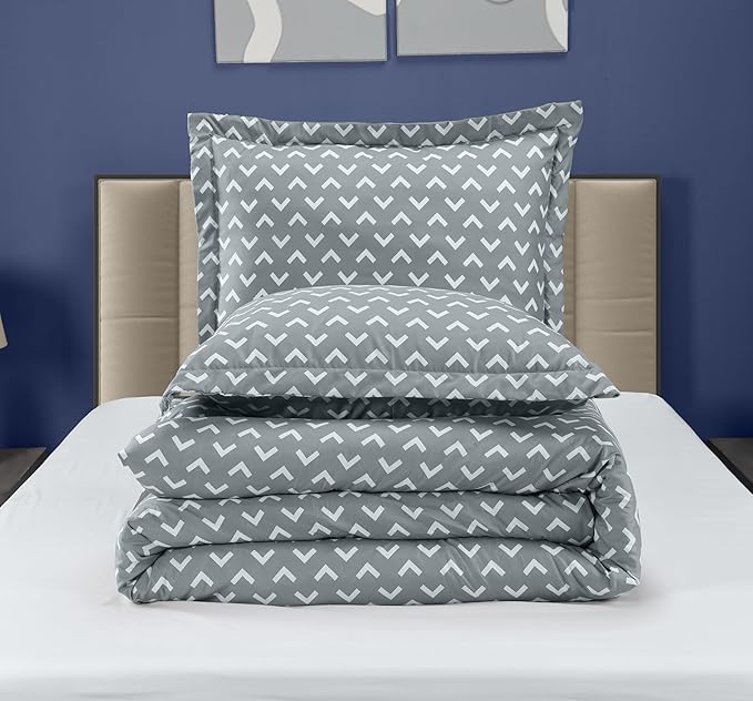 Down Alternative Comforter Set - King - 90 x 102 in - 3 Piece
