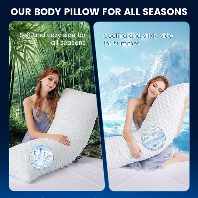 Memory Foam Cooling Bed Pillow