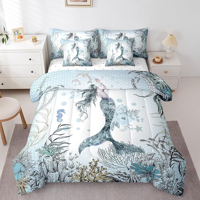Comforter Set - Queen - 7 Piece
