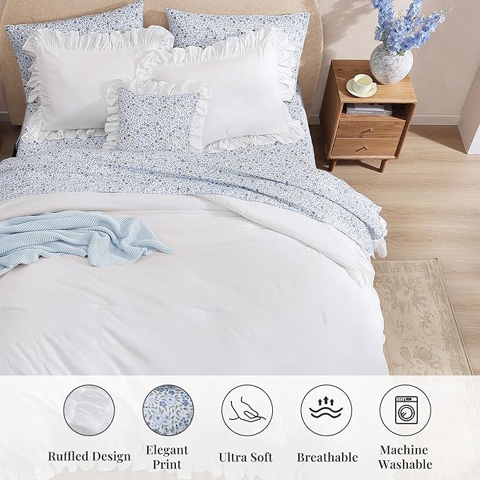 Comforter Set - Queen - 7 Piece
