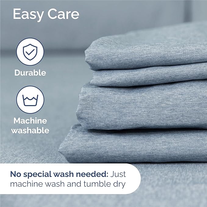 Cooling Bed Sheet Set - King - 16 in Deep Pocket - 6 Piece