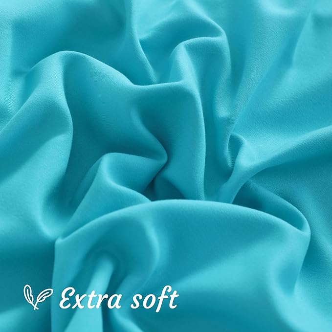 Microfiber Pillowcase Set - Queen - 20 x 30 in - 2 Pack - 2 Piece