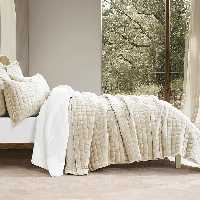 Velvet Quilt Set - Twin XL