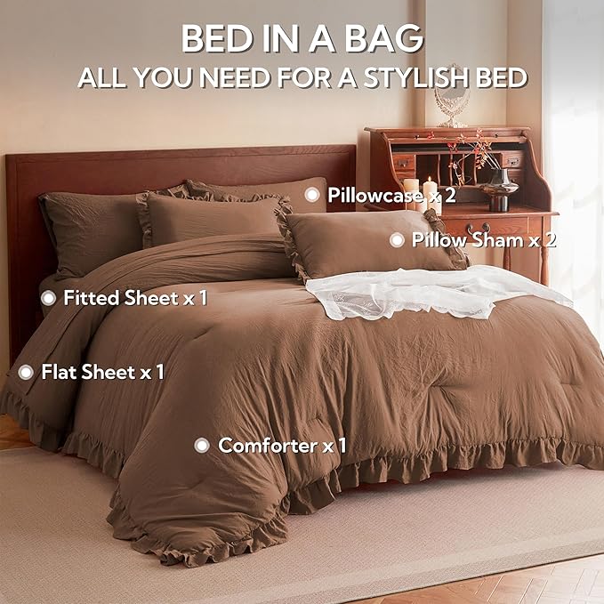 Comforter Set - King - 7 Piece