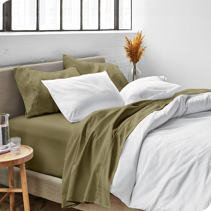 Microfiber Bed Sheet Set - King - 4 Piece