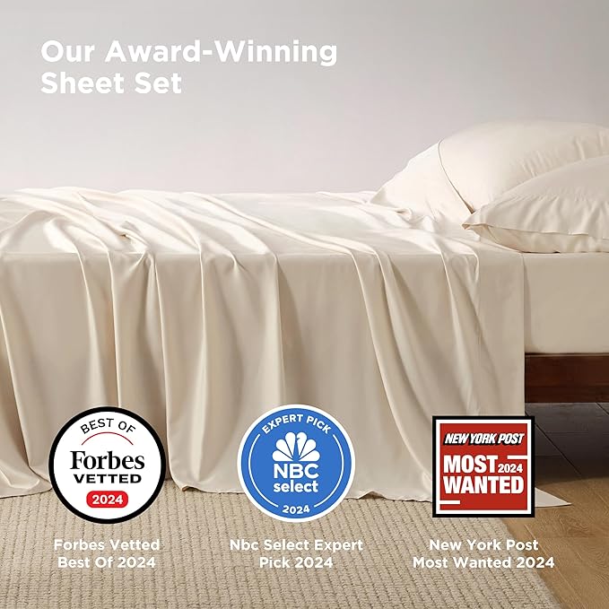 Bamboo Cooling Bed Sheet Set - Full