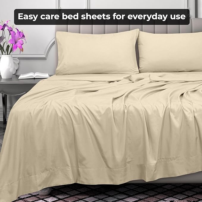 Microfiber Flat Sheet - Queen