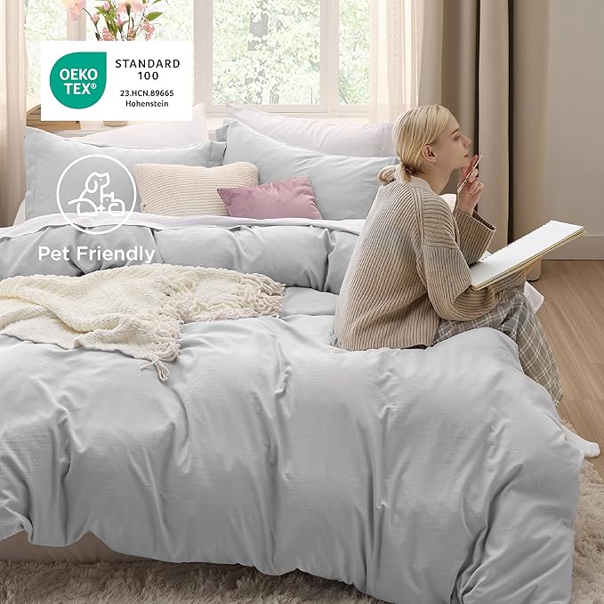 Duvet Cover Set - King - 120 x 98 in - 3 Piece