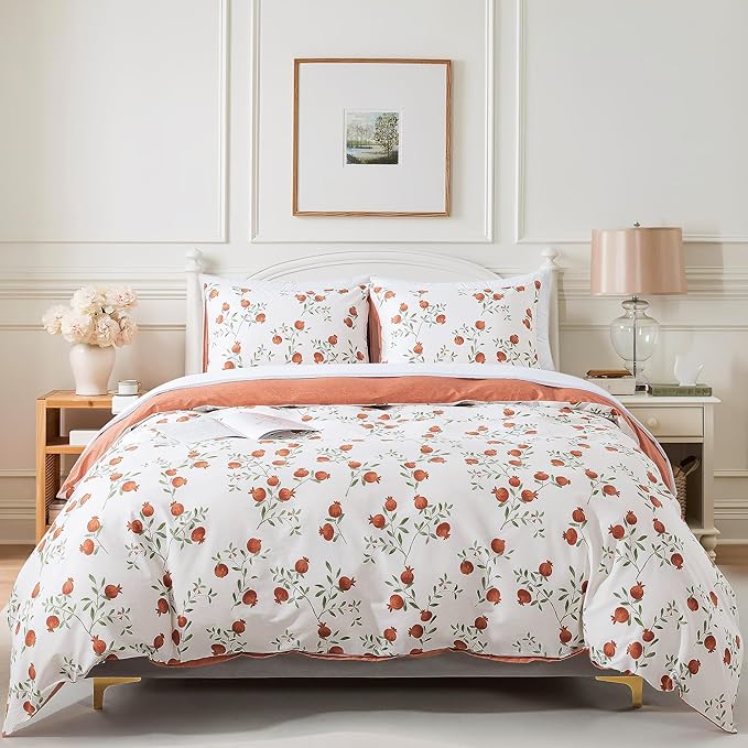 100% Cotton Duvet Cover Set - King - 3 Piece