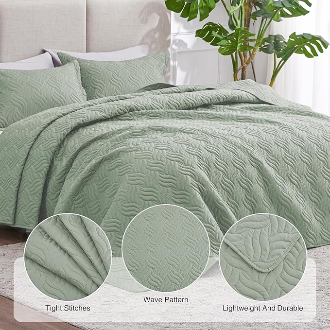 Quilt Set - Queen - 3 Piece