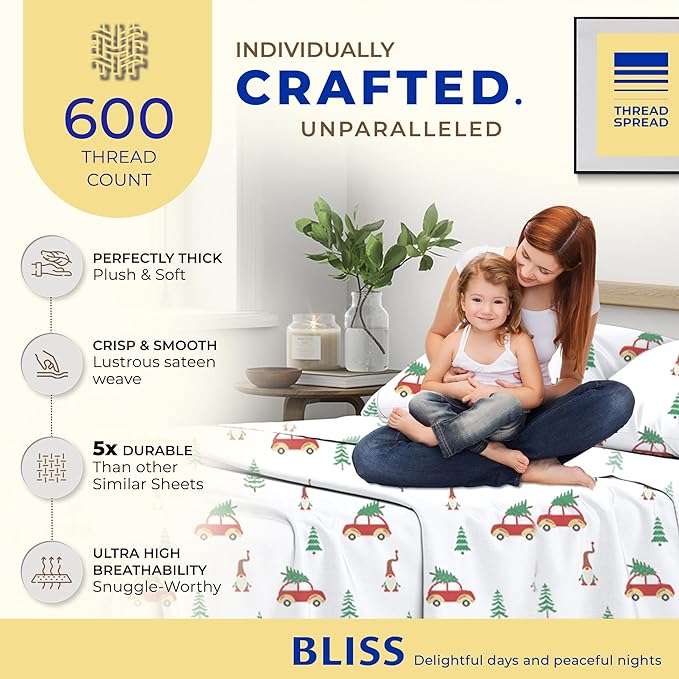 Cooling Bed Sheet Set - California King - 16 in Deep Pocket - 4 Piece