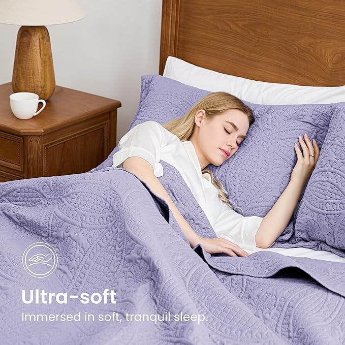 Quilt Set - Full - 3 Piece