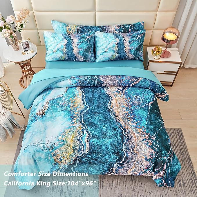Comforter Set - California King - 6 Piece
