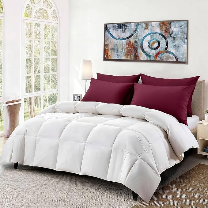 Down Alternative Bed Pillow - Queen - 20 x 30 in - 2 Piece