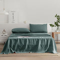 Linen Bed Sheet Set - California King - 4 Piece