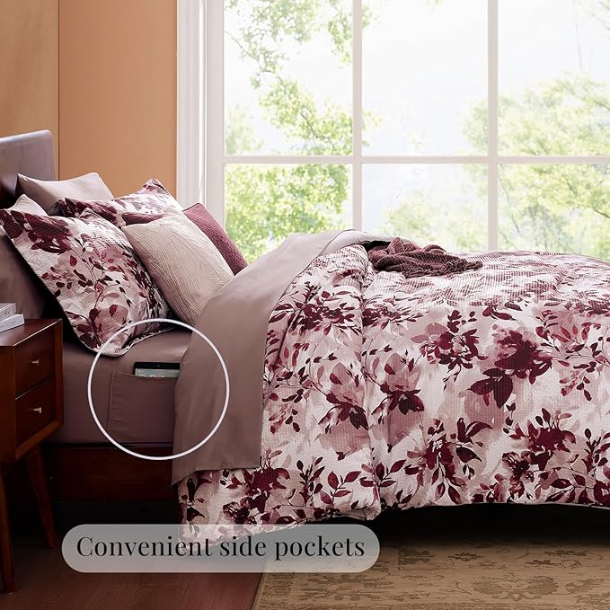Comforter Set - Queen - 7 Piece