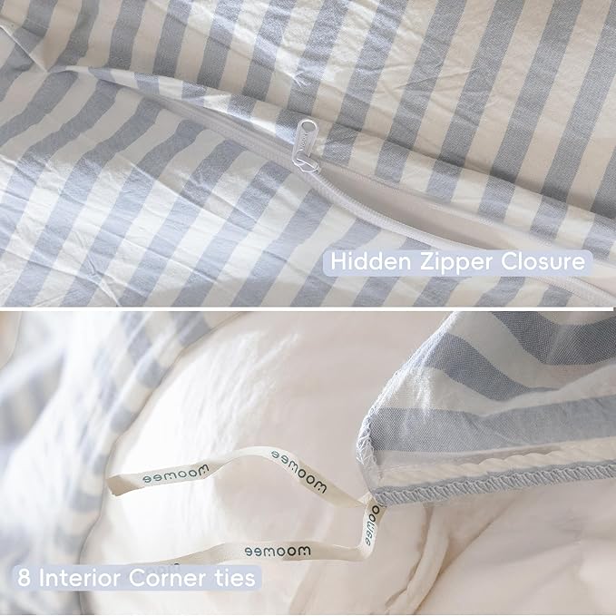 Linen Duvet Cover Set - King