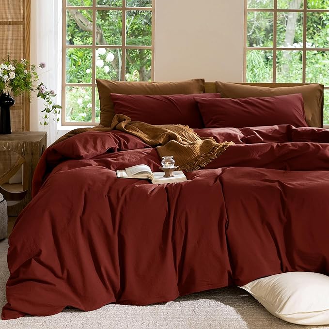 Linen Duvet Cover Set - King