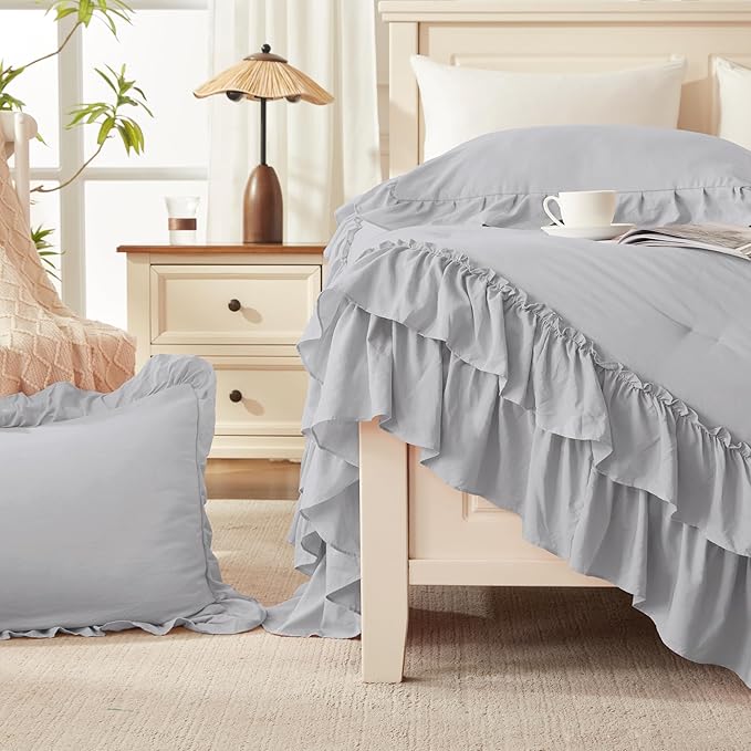 Microfiber Comforter Set - King - 3 Piece