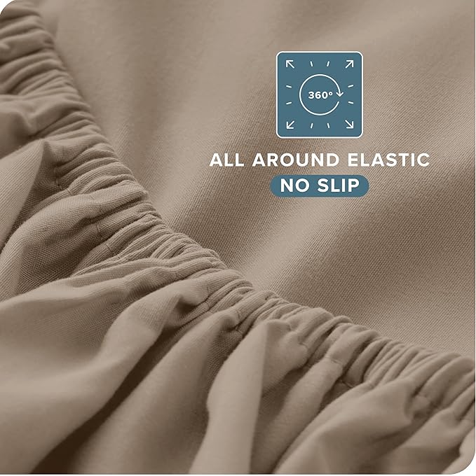 Microfiber Bed Sheet Set - Full - 4 Piece