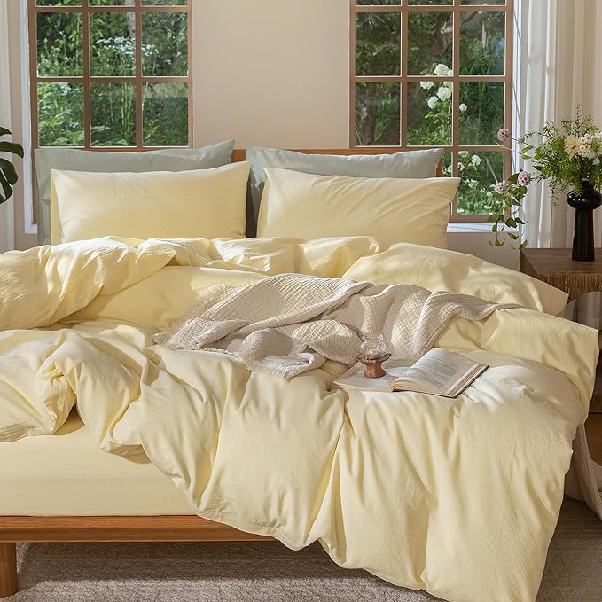 Linen Duvet Cover Set - Queen