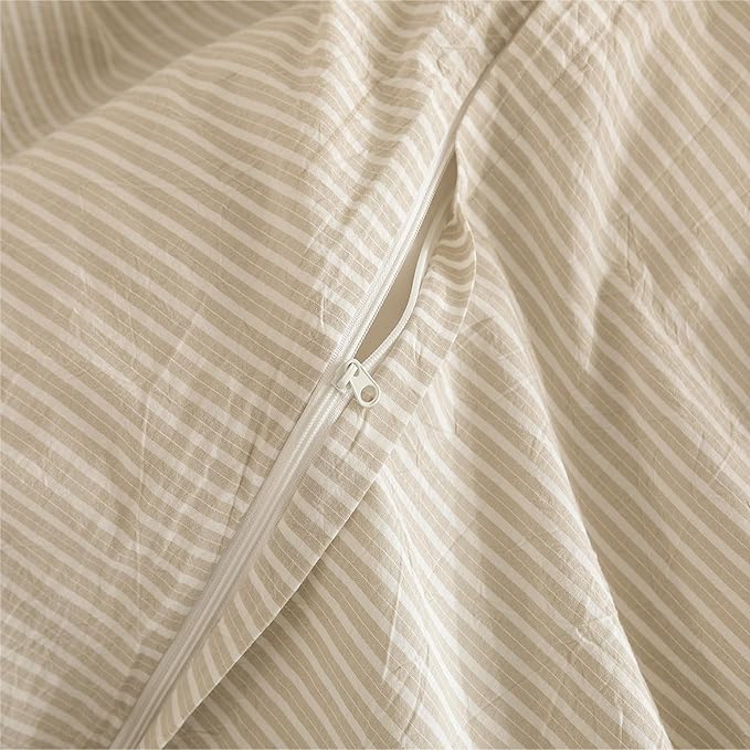 Linen Duvet Cover Set - Queen - 3 Piece