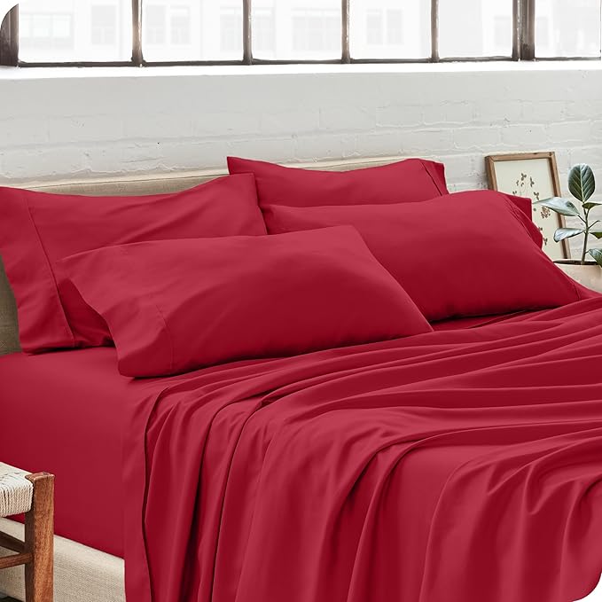 Microfiber Cooling Pillowcase Set - Queen - 4 Pack - 4 Piece